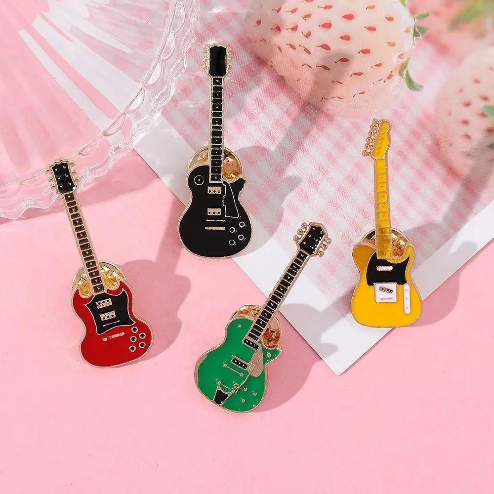Musical Instrument Game - 1/2/4 Buah Bros Gitar Enamel Logam