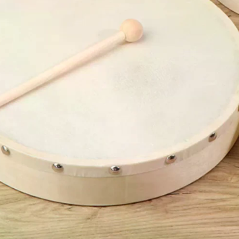 Musical Instrument Game - Drum Bingkai 4/6/7/8/9/10 Inci Drum Tangan