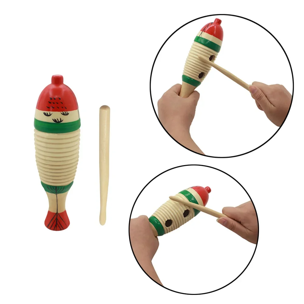 Musical Instrument Game - Instrumen Perkusi Orff Musik Ikan Kayu