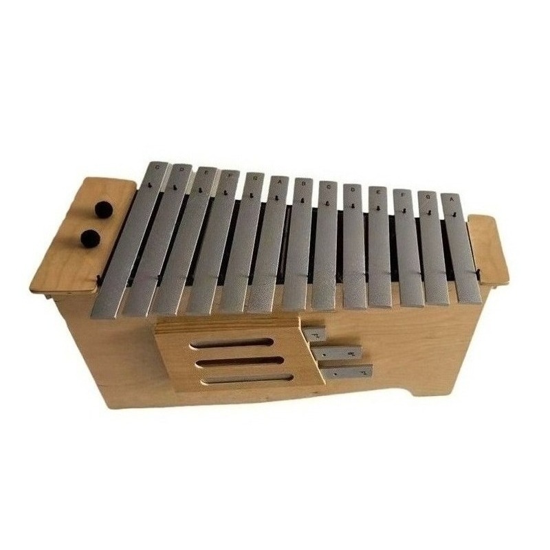Musical Instrument Glockenspiel - Gambang Aluminium 13 Nada Gambang Profesional