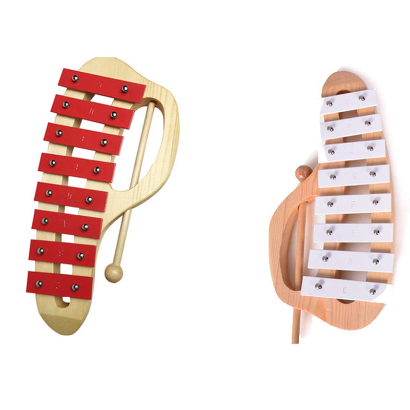 Musical Instrument Glockenspiel - AD10 Tangan Mengetuk Gambang Glockenspiel dengan