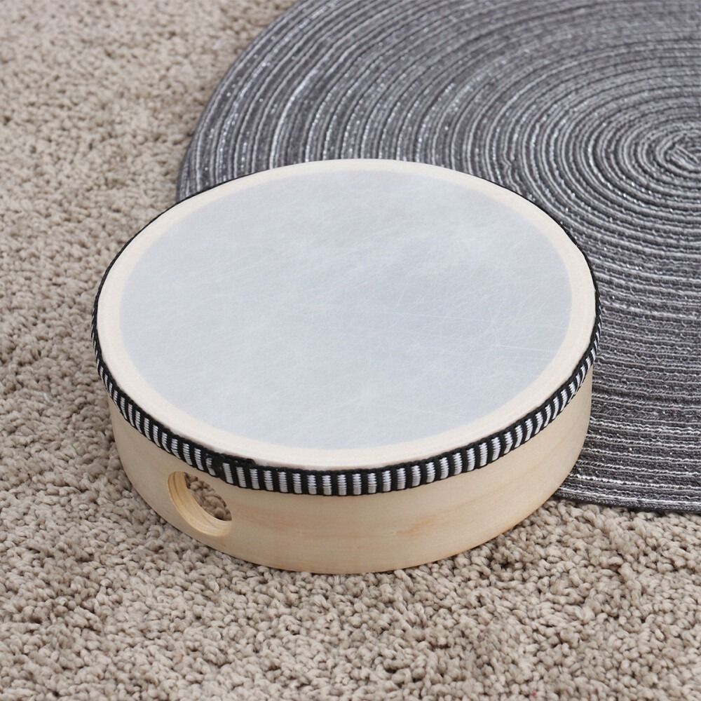 Mainan Drum Tangan Kayu 4/6/8/ - Musical Instrument Game ulasan dan harga