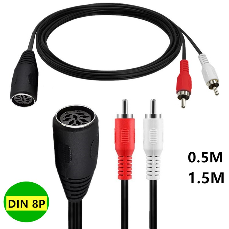 Besar 8-Core DIN 8PIN Perempua - Musical Instrument Old ulasan dan harga