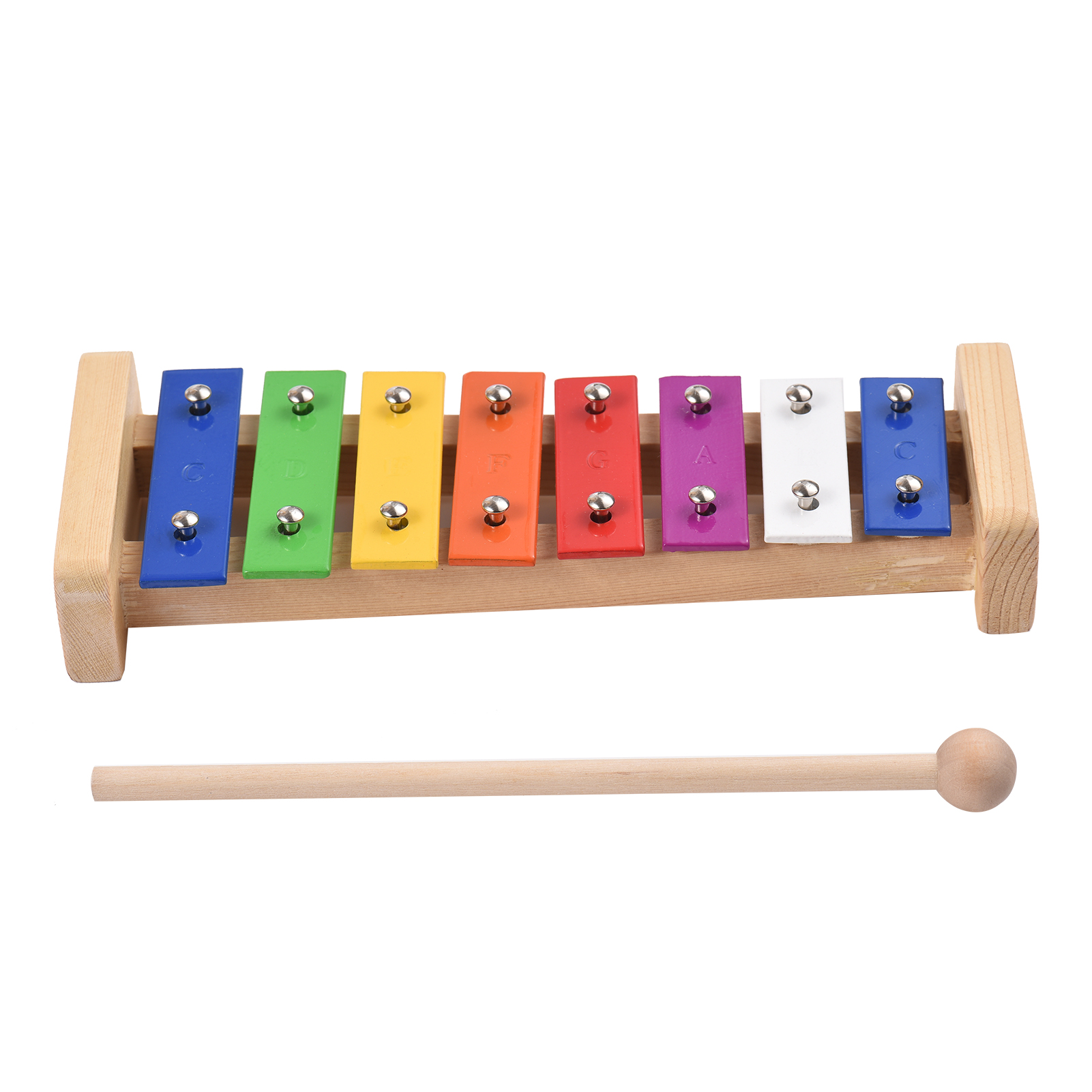 8 kunci ukuran ringkas glokken - Musical Instrument Glockenspiel ulasan dan harga