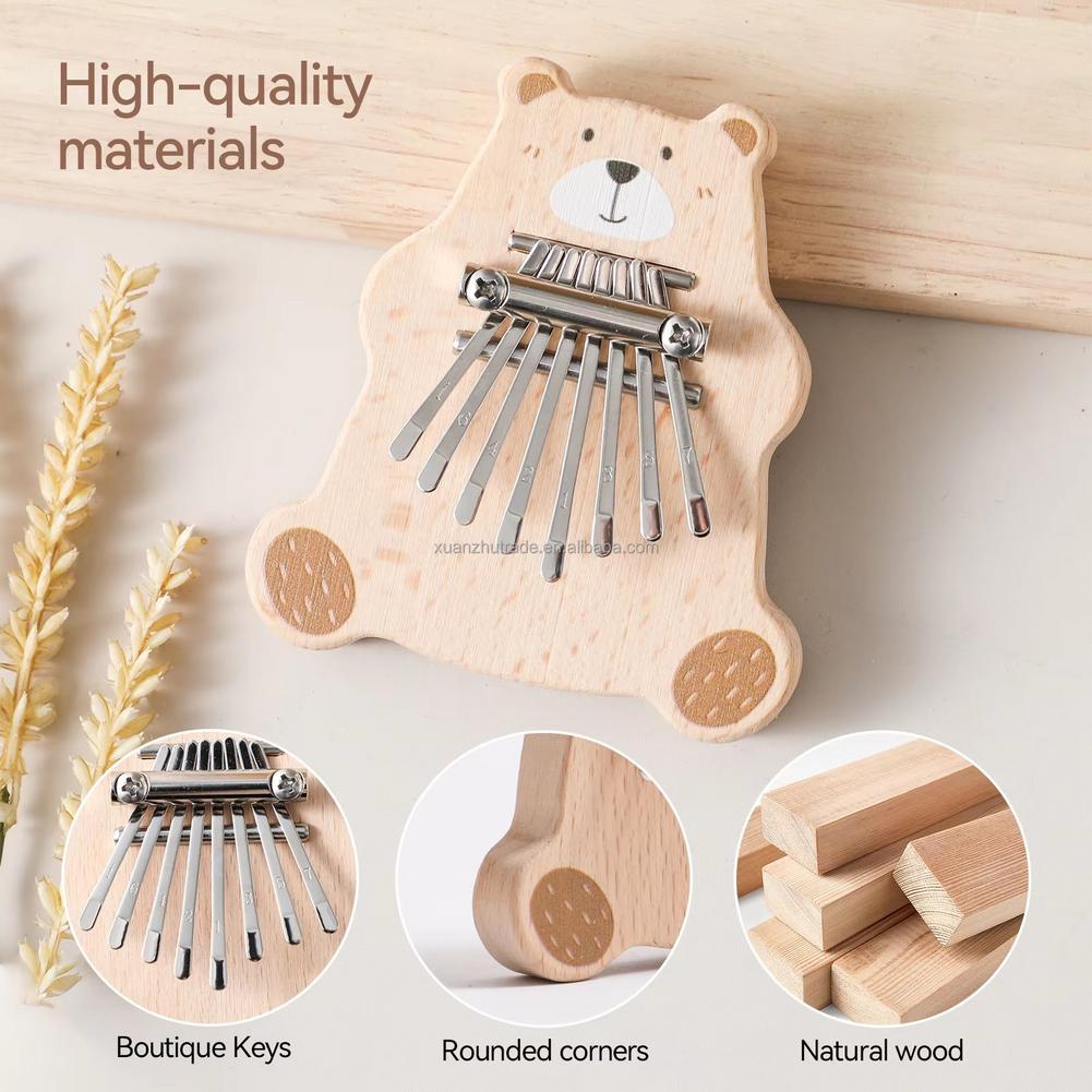 8 Kunci Mini Kalimba Piano Jem - Musical Instrument Kids ulasan dan harga