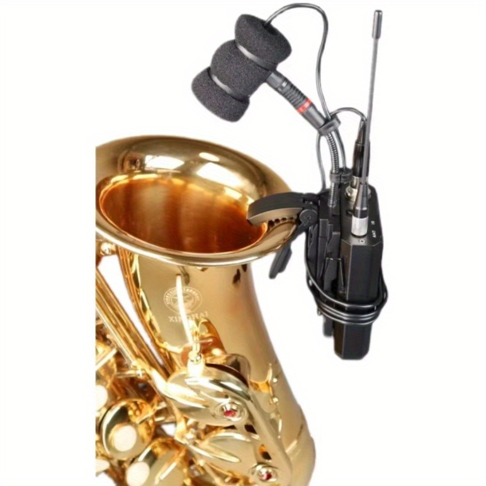 Klip mikrofon saksofon untuk p - Musical Instrument Horn ulasan dan harga