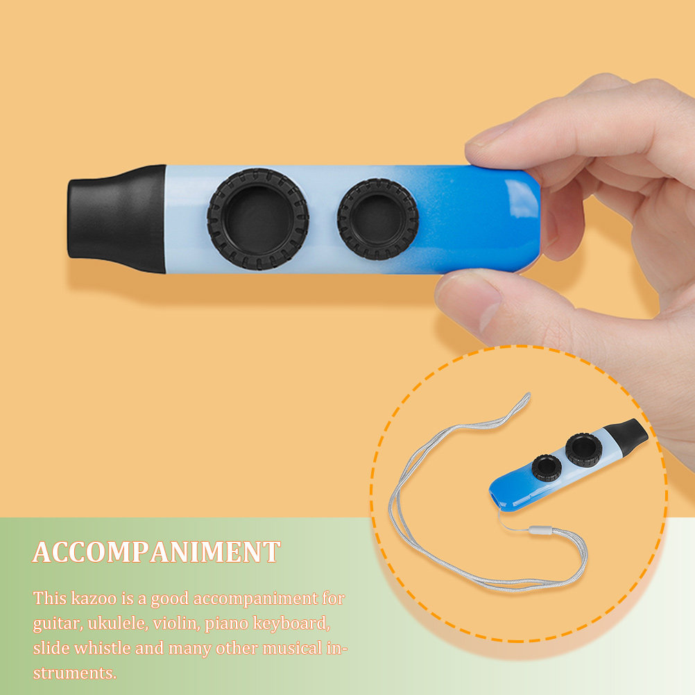 1Set Kazoo ABS Alat Musik Muda - Musical Instrument Kids ulasan dan harga
