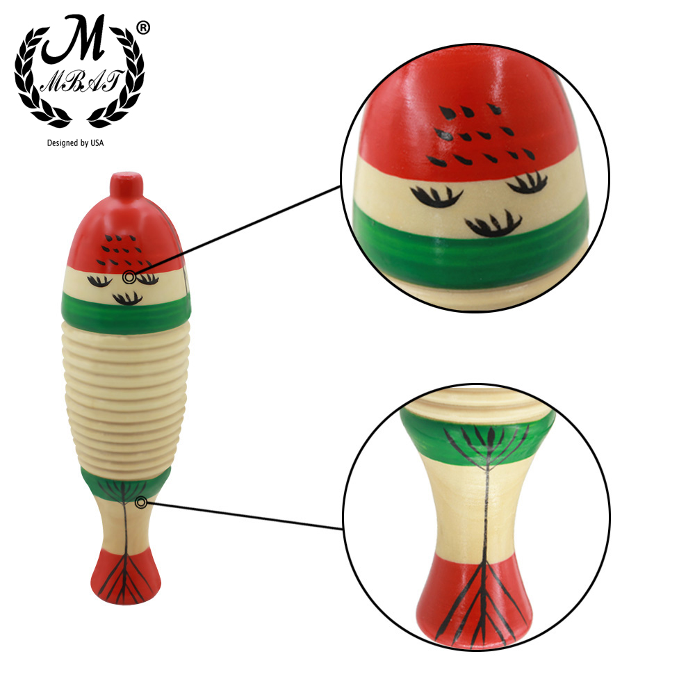 M MBAT Mainan Ikan Kayu Instru - Musical Instrument Game ulasan dan harga