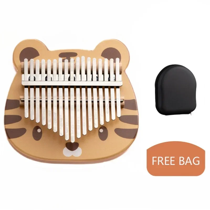 Kalimba Mbira 17 Tuts Piano Je - Musical Instrument Kids ulasan dan harga