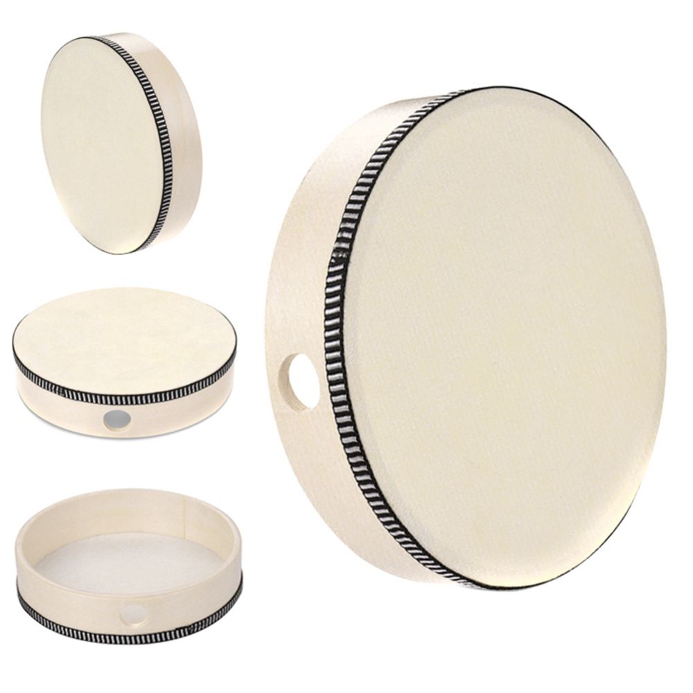 Instrumen Drum Tangan Kayu 4/6 - Musical Instrument Game ulasan dan harga