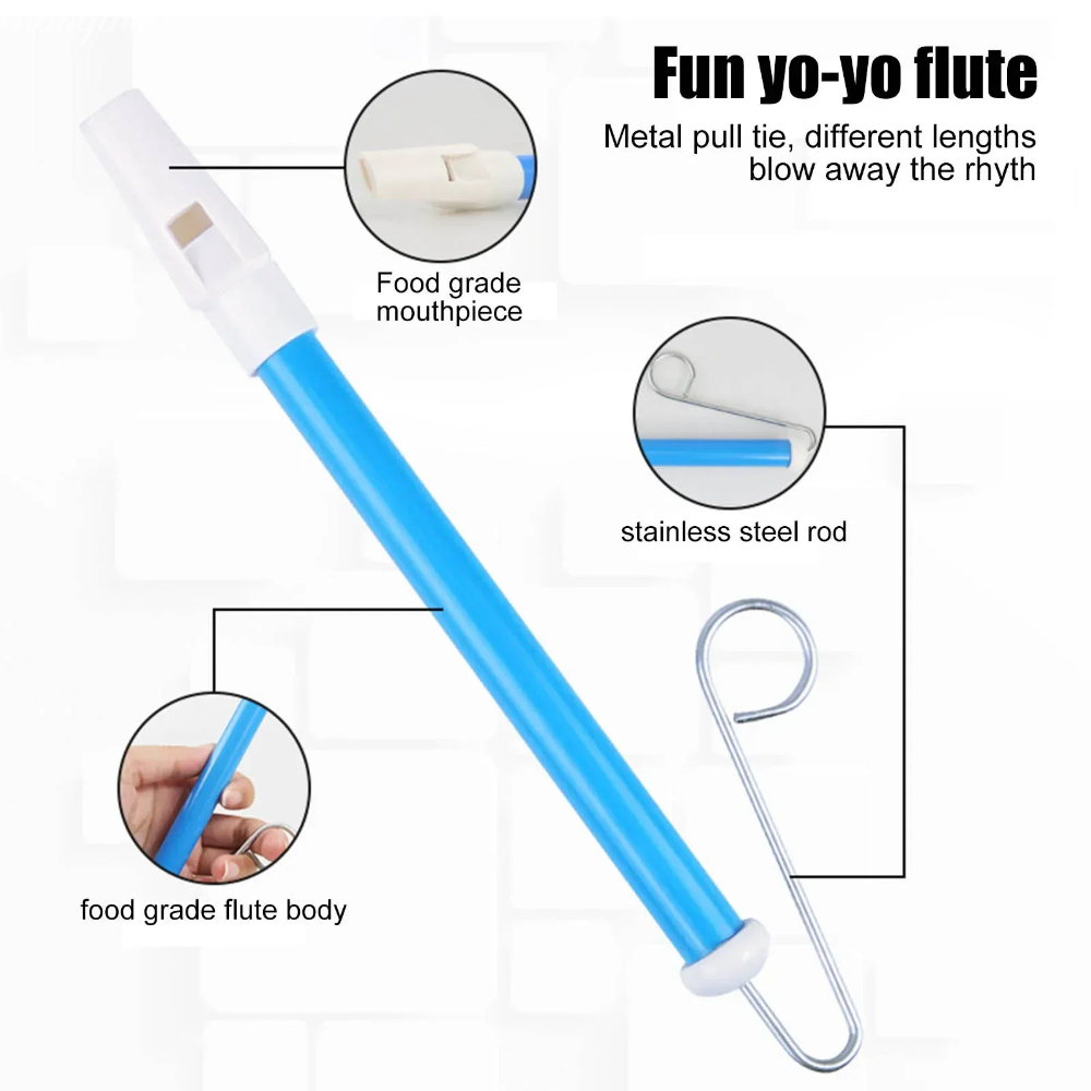 1 Buah Alat Musik Peluit Geser - Musical Instrument Game ulasan dan harga