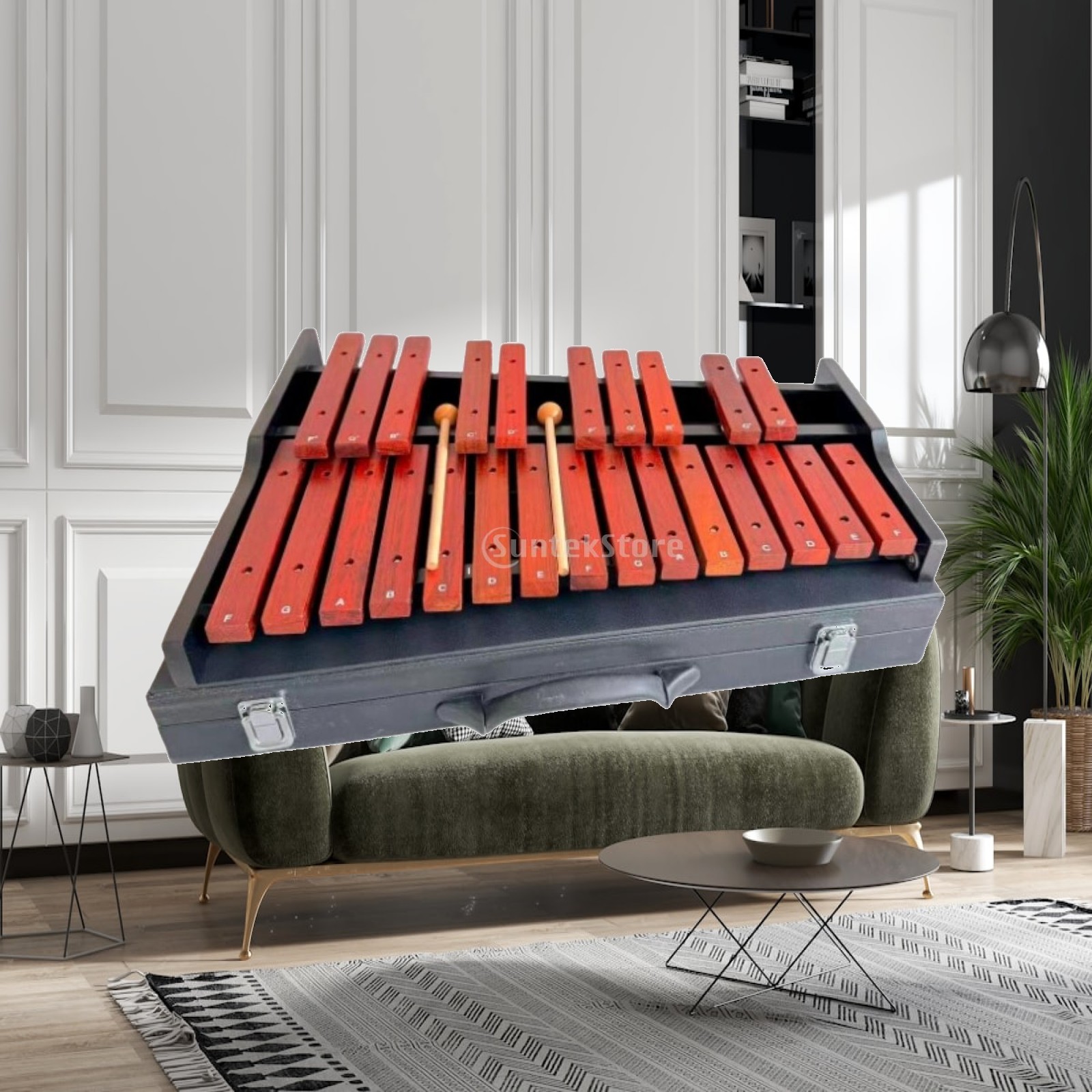 Glockenspiel Ringan dengan Kun - Musical Instrument Glockenspiel ulasan dan harga