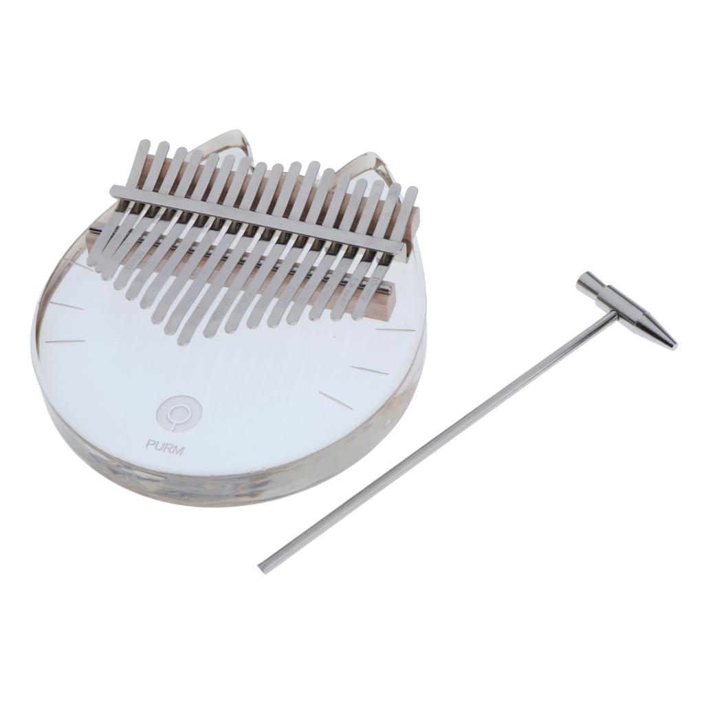 Kalimba 17 Kunci Akrilik Trans - Musical Instrument Kids ulasan dan harga