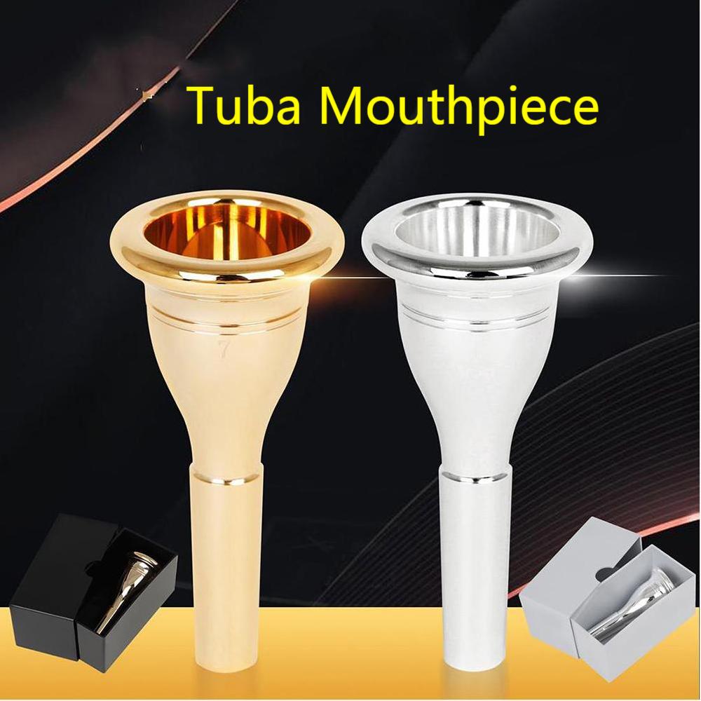 No. 7 Bass Tuba Mouthpiece Aks - Musical Instrument Horn ulasan dan harga